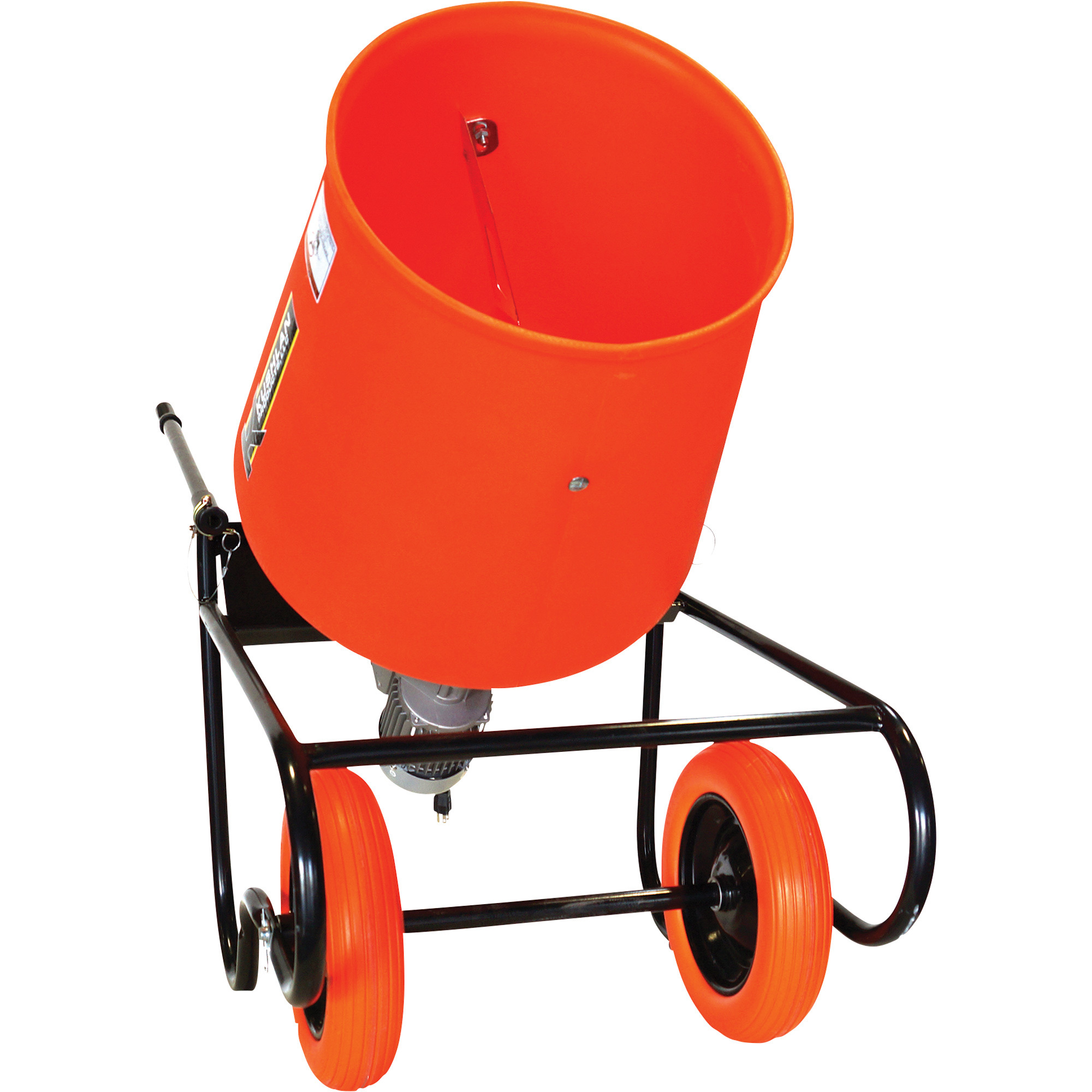 Kushlan Professional Portable Electric Direct Drive Cement Mixer, 3.5 Cubic Ft. Drum, Model# 350DD